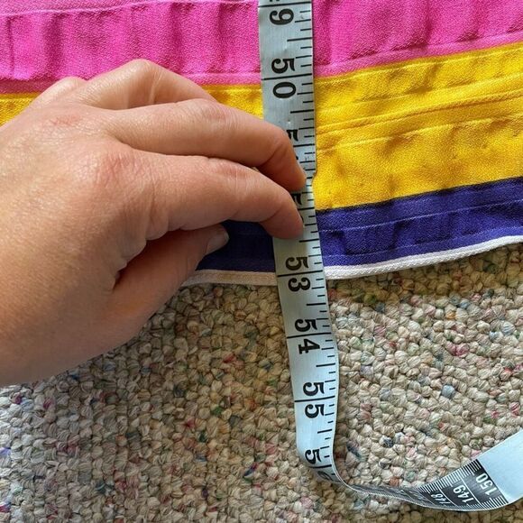 Vintage 1960s Mod Maxi Dress Mad Men - Picture 5 of 11